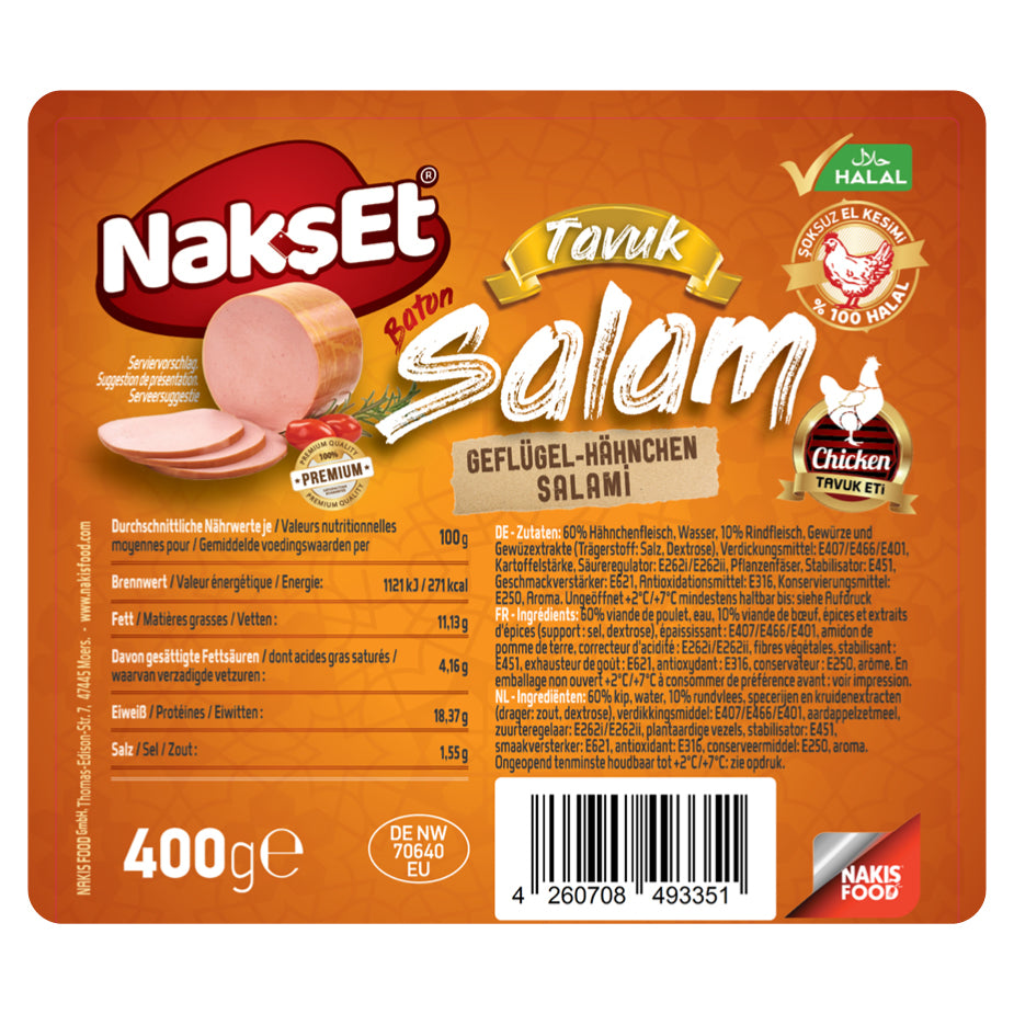 Salami de volaille