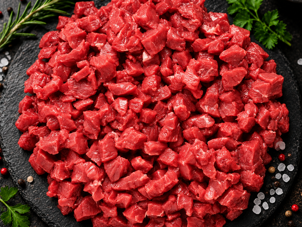 Sauté de bœuf (dés, maigre)