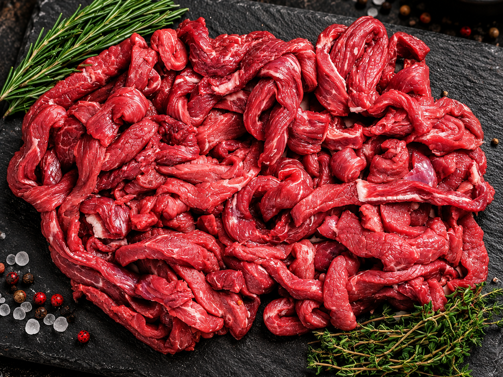 Bœuf émincé pour tantuni (collier)