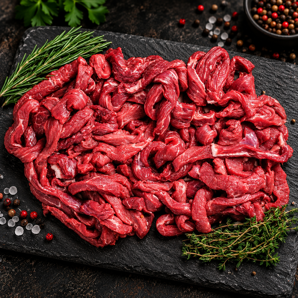 Bœuf émincé pour tantuni (collier)