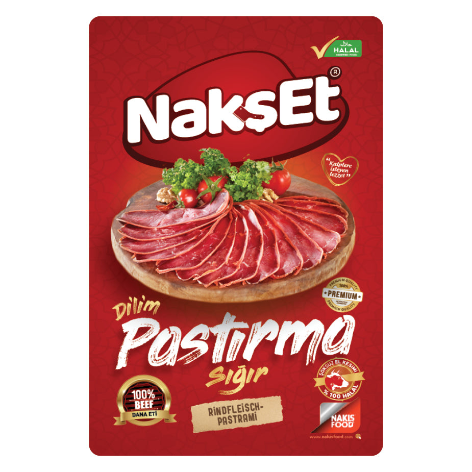 Pastirma (tranches)