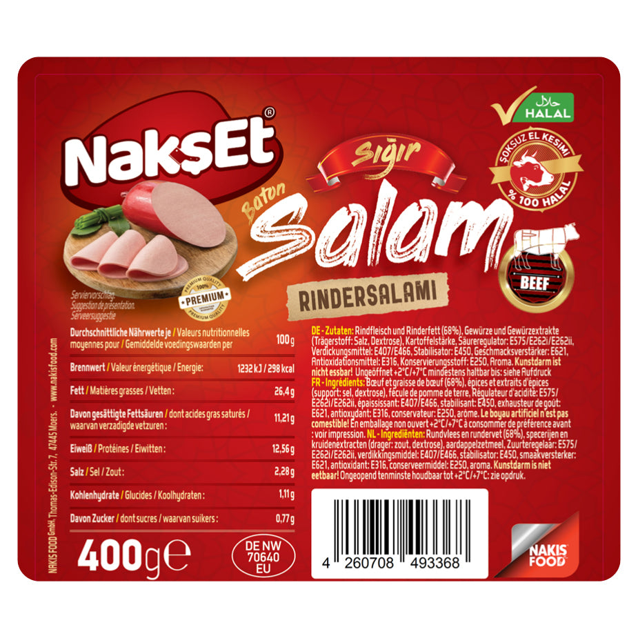Salami de bœuf