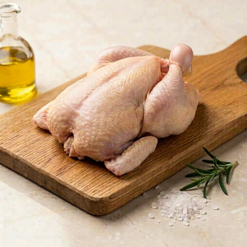 Poulet entier frais